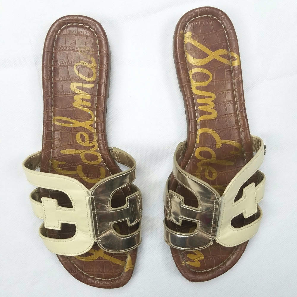 Sam Edelman Bay Cut Out Slides Sandal Double E